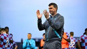 <p>TOUGH TO TAKE: Drogheda United manager Kevin Doherty after his side's defeat in the SSE Airtricity Men's Premier Division match between Drogheda United and Shamrock Rovers. Pic: Shauna Clinton/Sportsfile</p>