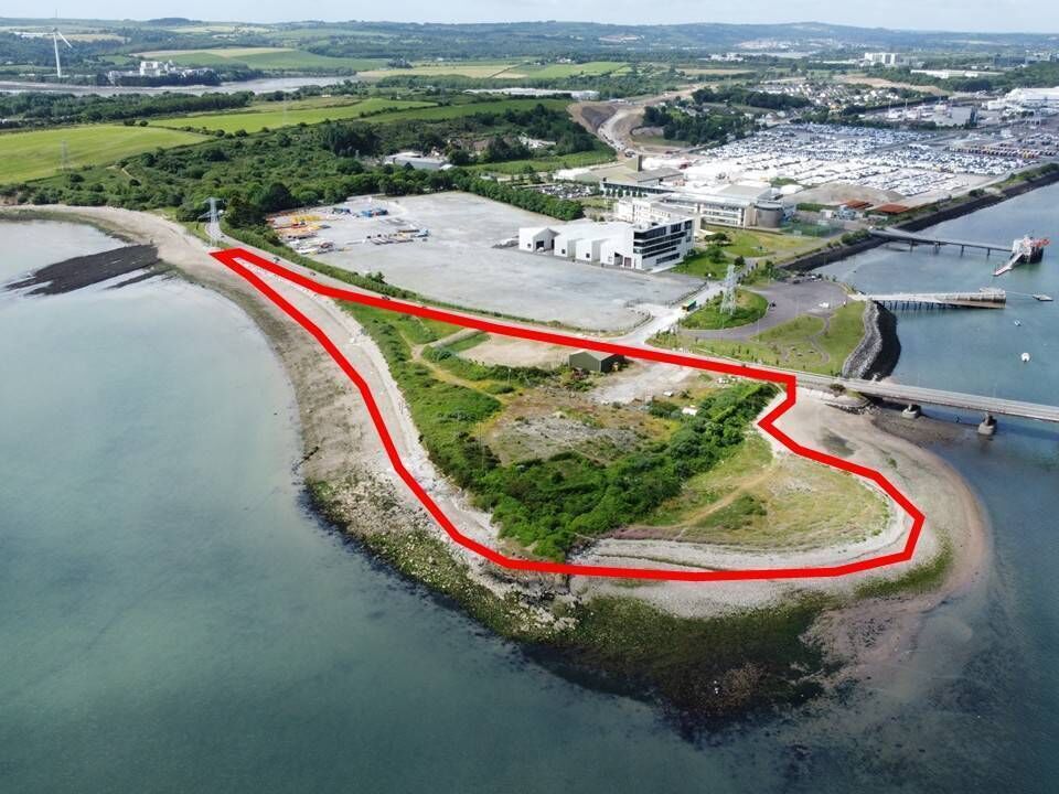 Pharma and biotech are among the likely interest parties in this €1.85m harbourside site at Paddy’s Point, Ringaskiddy. Pharma and biotech are among the likely interest parties in this €1.85m harbourside site at Paddy’s Point, Ringaskiddy.