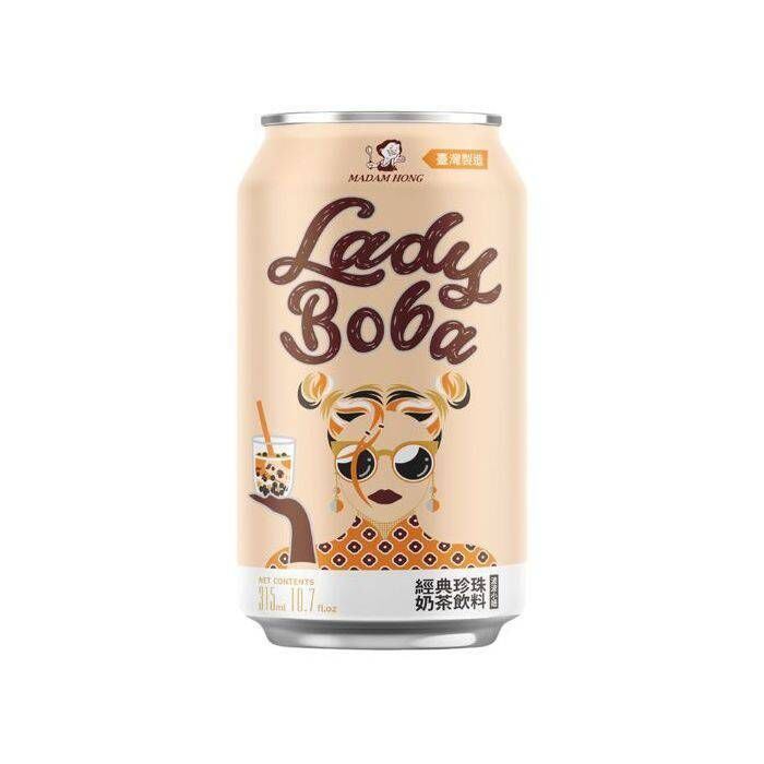 Lady Boba Bubble Tea Drink Original 