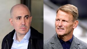 <p>Teddy Sheringham (right) has reacted to Manchester United chief executive Omar Berrada’s comments</p>