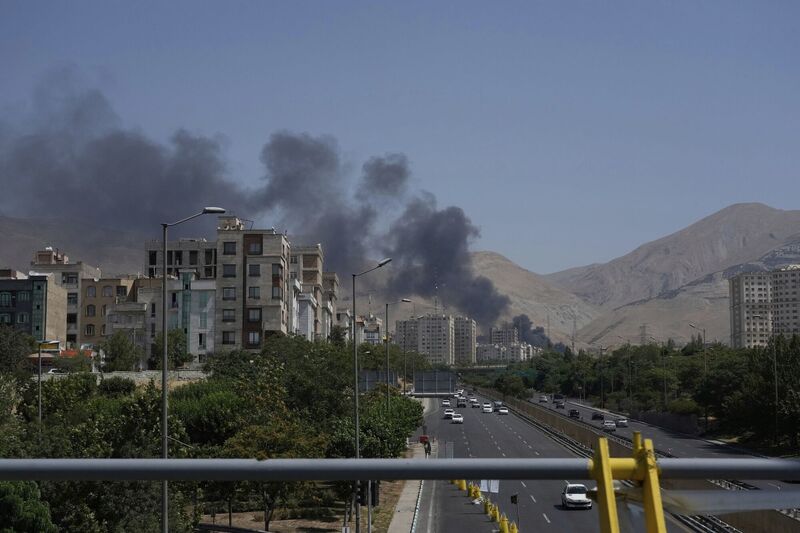 An Israeli strike hits an oil storage facility in Tehran on Saturday. The assault on Iran is just the latest episode in an alarming pattern of escalating criminal behaviour on the part of Tel Aviv. File photo: AP/Vahid Salemi
