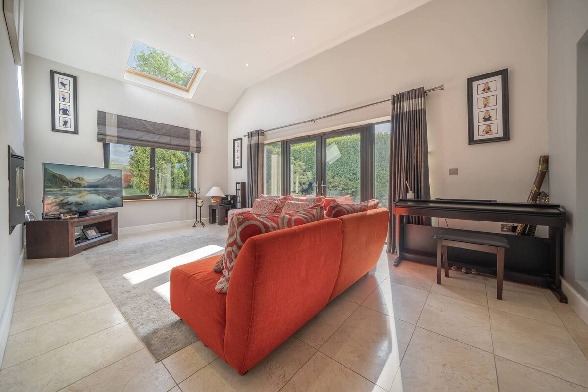 One of two reception rooms