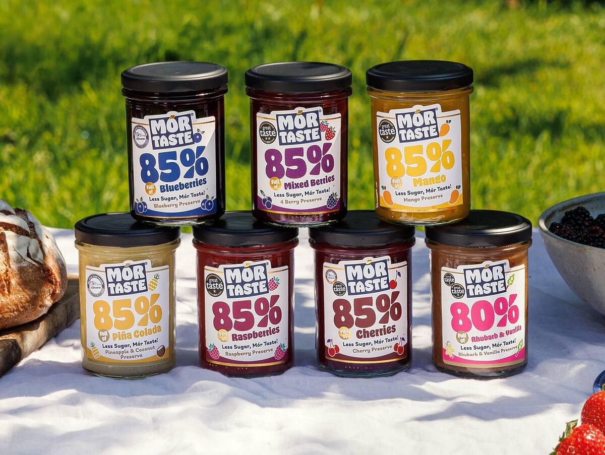 "I approached Mór Taste compote-like preserves with interest, as they shun the traditional 50-50 fruit to sugar ratio of traditional jams for a 70% reduction in sugar, and incorporating 85% fruit."