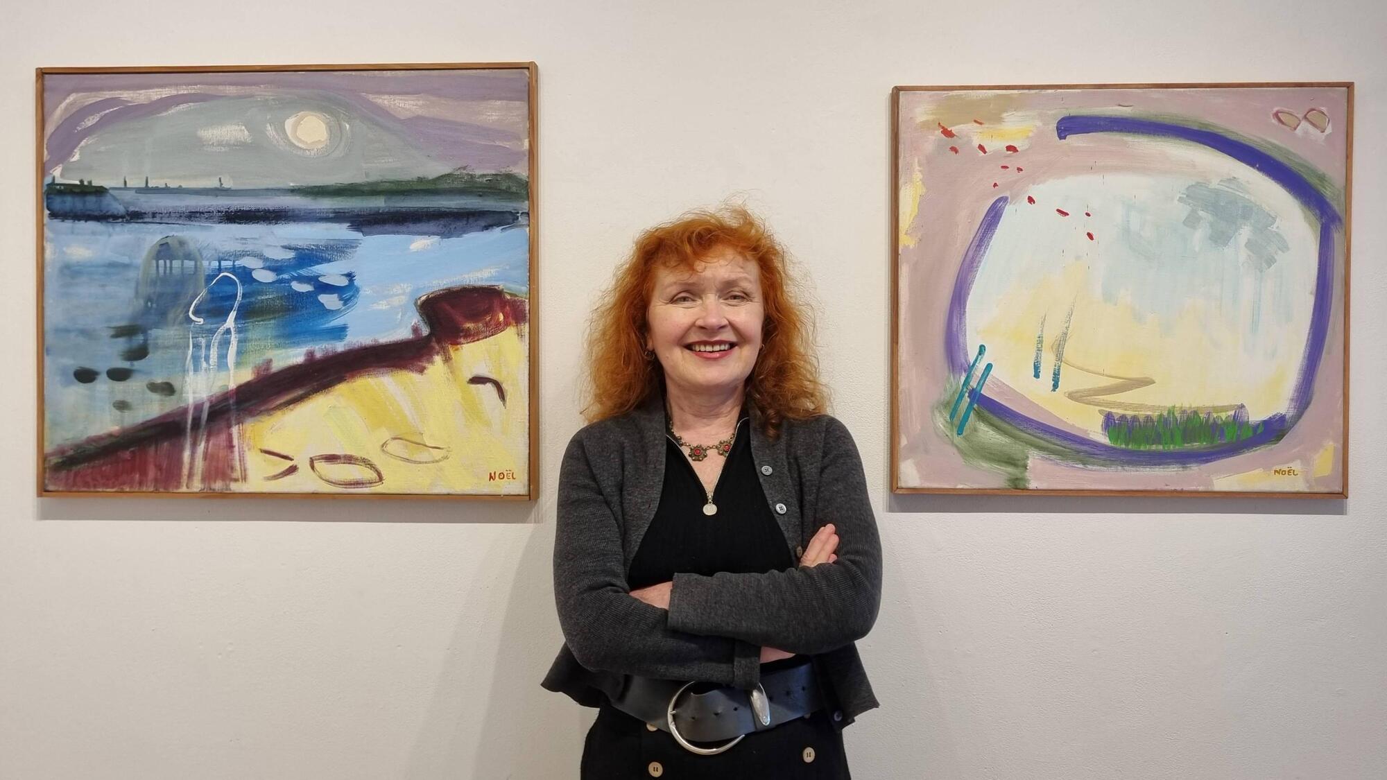 Noël O’Callaghan comes from an artistic family in Cork. 