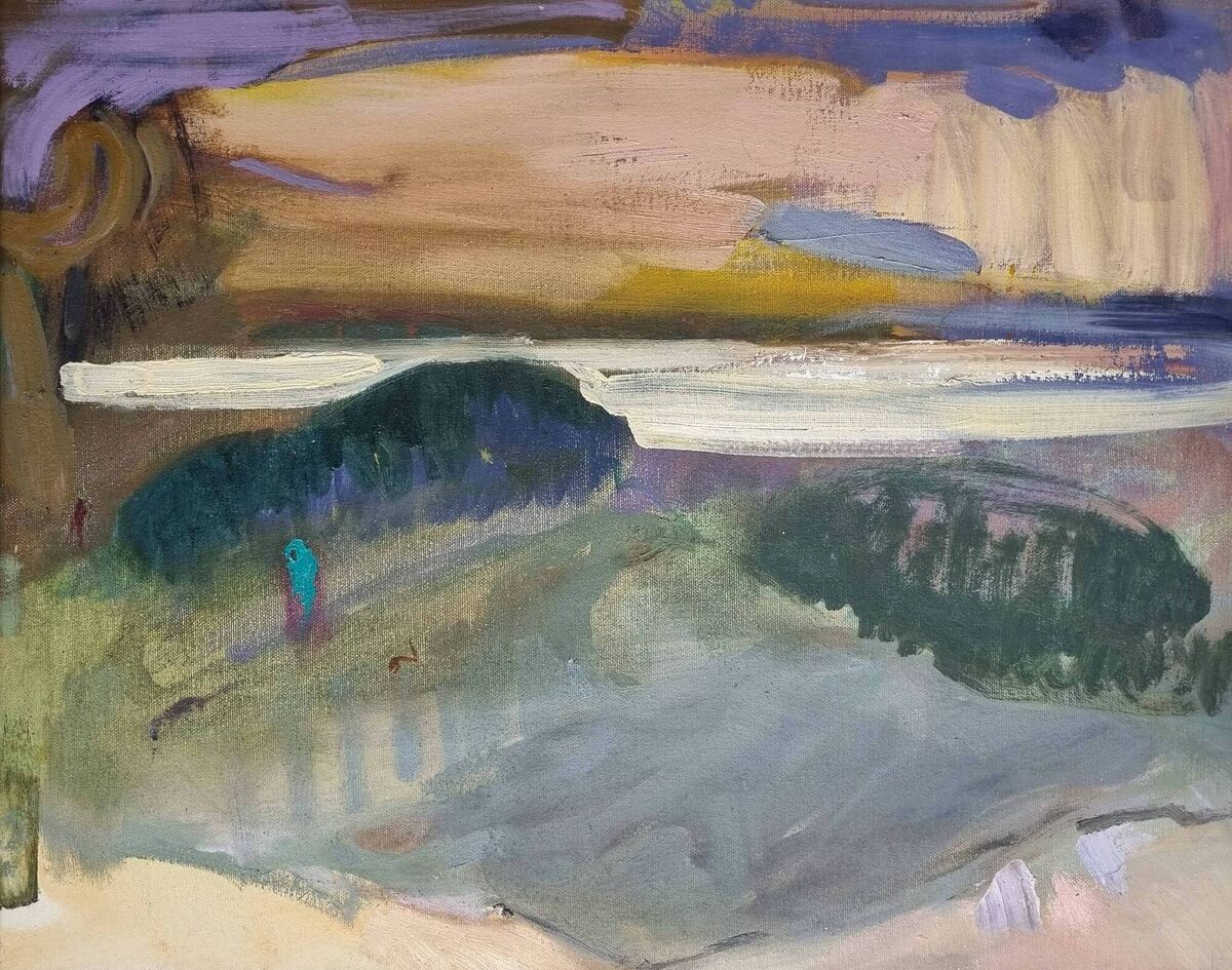 One of Noël O’Callaghan's pieces in her Reasons to be Cheerful exhibition. 