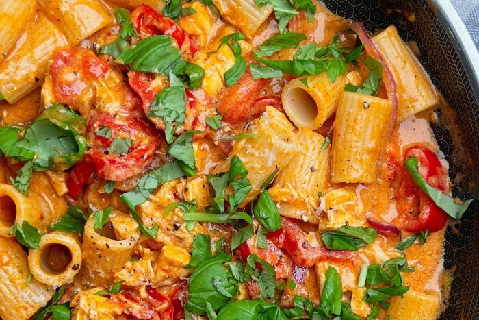 Harissa Chicken Pasta