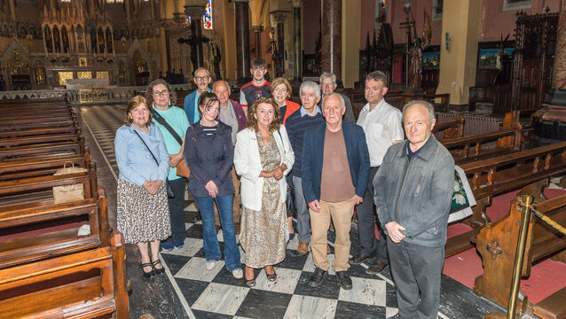 <p>Members of the perpetual Eucharistic Adoration group at St Peter and Paul's Church. Cork.  Picture: David Creedon</p>