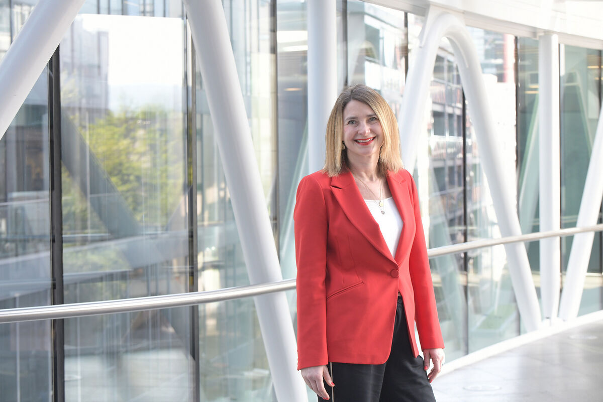  Alison Lomax, MD of YouTube in UK &amp; Ireland: “Our view is that generative AI is going to power human creativity, not replace it. But with AI, there are obviously areas where the platform has needed to evolve, and areas where we’ve needed to look at our policies to see how they’ve needed to change." Picture: Moya Nolan.