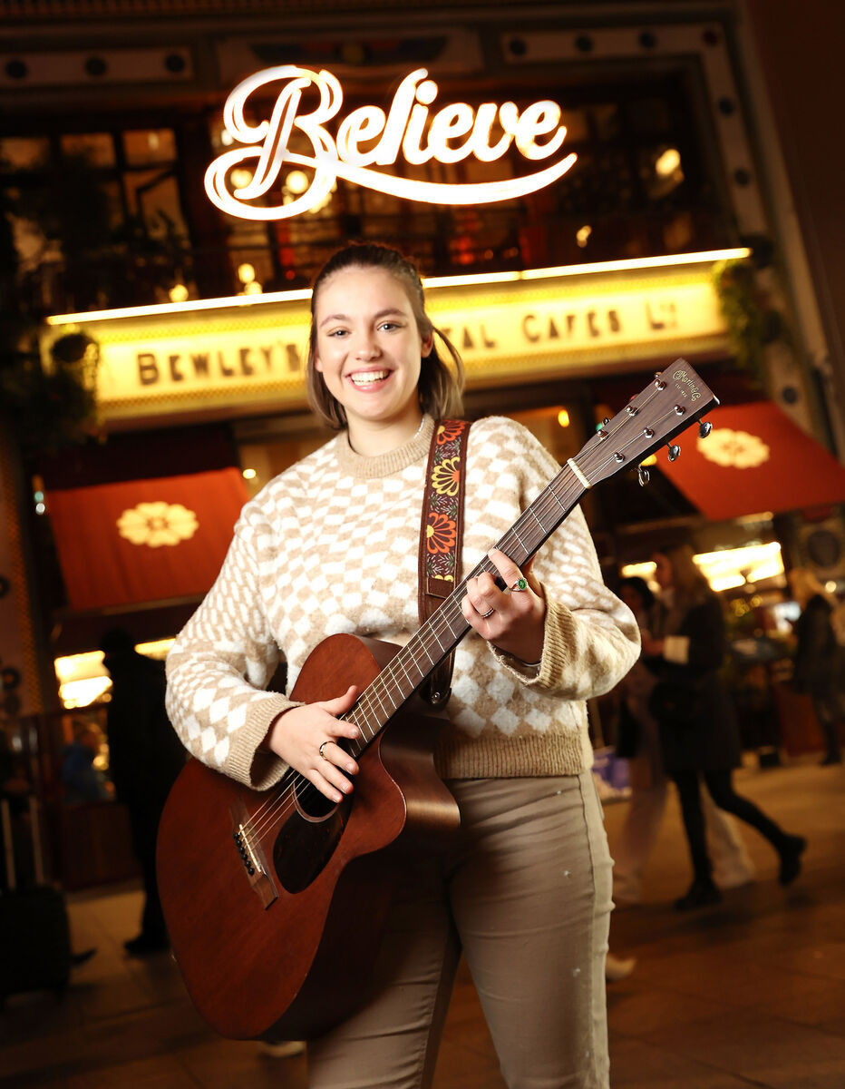  Cork busker Allie Sherlock has been one of Ireland's great YouTube success stories. Picture: Marc O'Sullivan