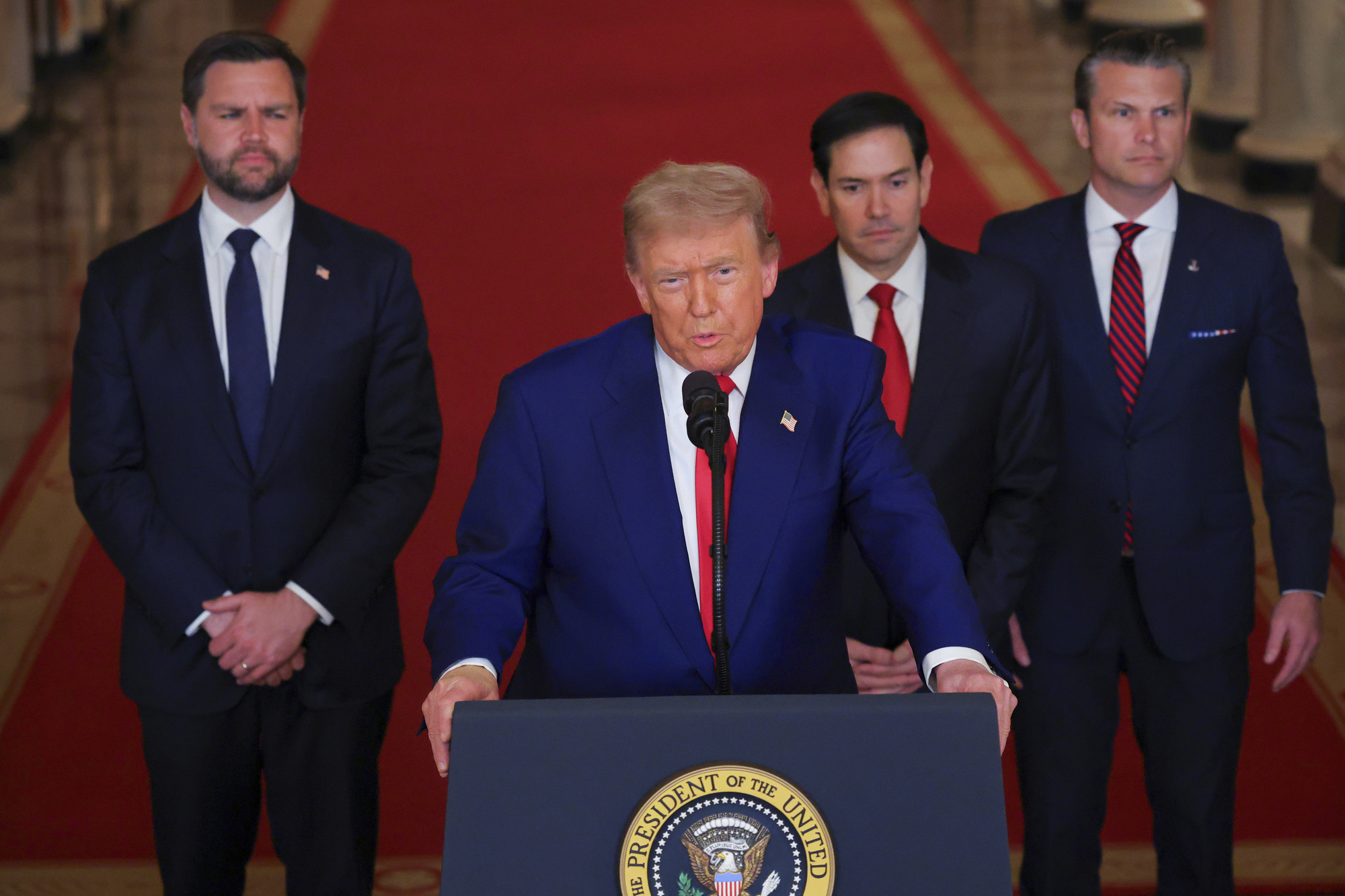 US strikes Iranian nuclear sites and Tehran warns of ‘everlasting consequences’