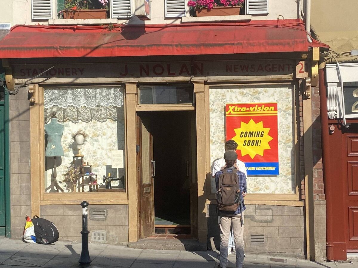 Stitch was performed at a former stationery shop on Shandon Street, Cork. Stitch was performed at a former stationery shop on Shandon Street, Cork.