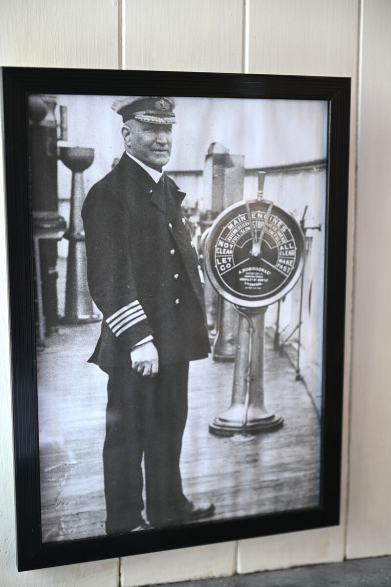 Captain of the Lusitania William Thomas Turner. Captain of the Lusitania William Thomas Turner.