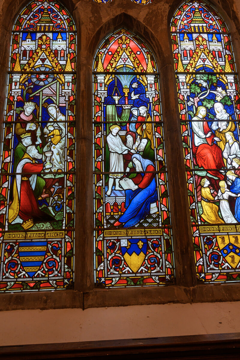 One of the stained glass windows at St Catherine's Cultural Centre, Kinsale, Co Cork. Picture Dan Linehan One of the stained glass windows at St Catherine's Cultural Centre, Kinsale, Co Cork. Picture Dan Linehan