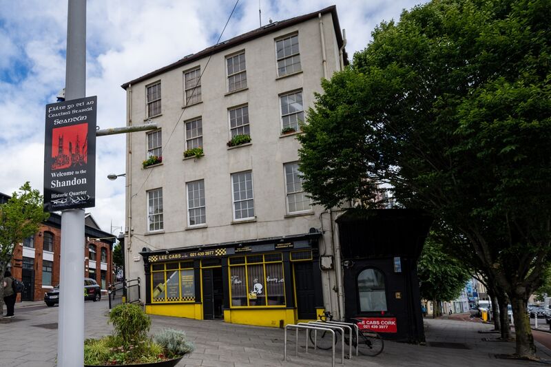 60/61 Shandon Street, located at the gateway to Cork’s historic quarter, has been cleared for redevelopment.	 Picture Chani Anderson