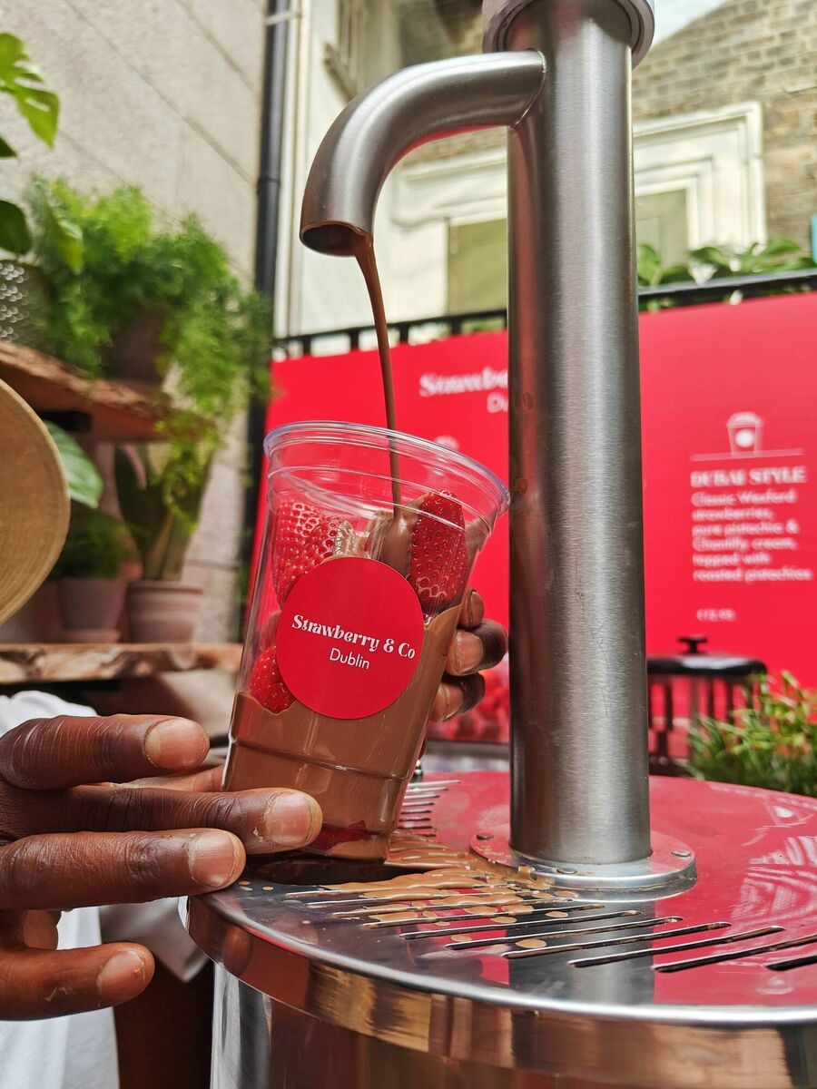 Strawberry & Co's Dublin pop up Strawberry & Co's Dublin pop up