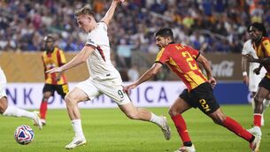 <p>Liam Delap’s Chelsea career is up and running after he scored his first goal for the club (Matt Slocum/AP)</p>