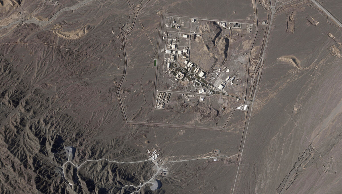 This satellite photo from Planet Labs PBC shows Iran's Natanz nuclear site near Natanz, Iran, on April 14, 2023. File Picture: Planet Labs PBC via AP