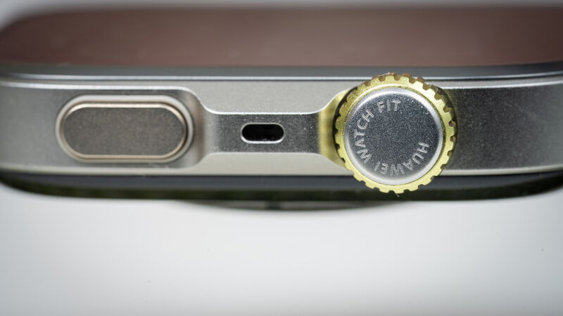 The Watch Fit 4 Pro is EN 13319 certified, with 40-metre dive-grade water resistance and an IP6X dustproof rating. Picture: Noel Campion.