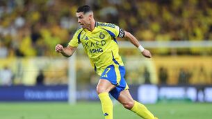 <p>Ronaldo has scored 99 goals in 111 appearances for Al Nassr. File picture: Abdullah Ahmed/Getty Images</p>