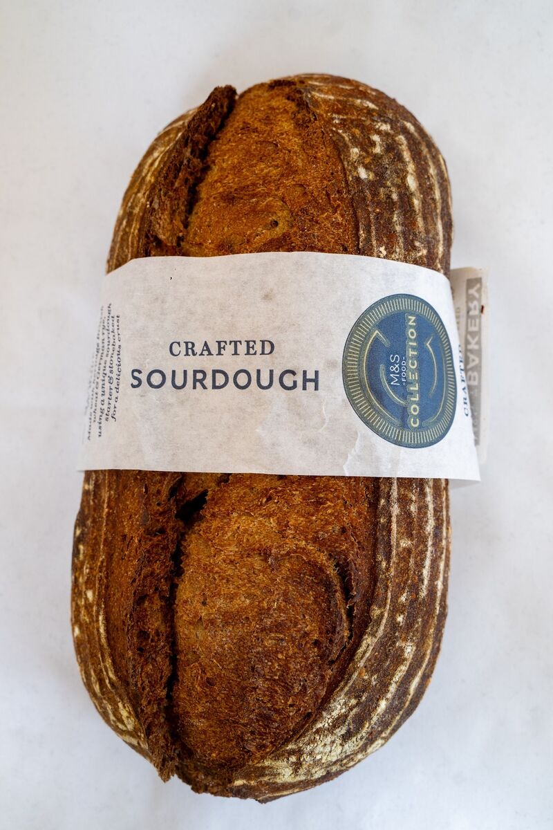 M&amp;S crafted sourdough €5