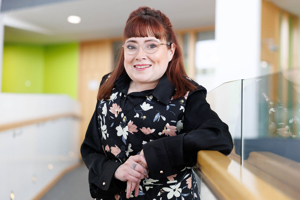 Siobhan Mungovan at work in Clare County Council Headquarters this week. Picture: Eamon Ward