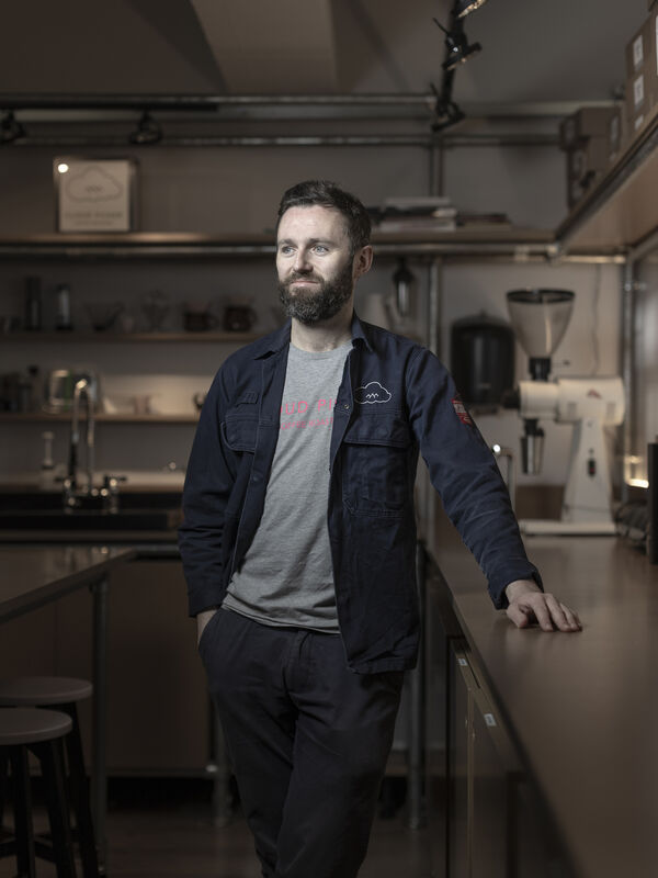 Cloud Picker head roaster James O’Leary. 