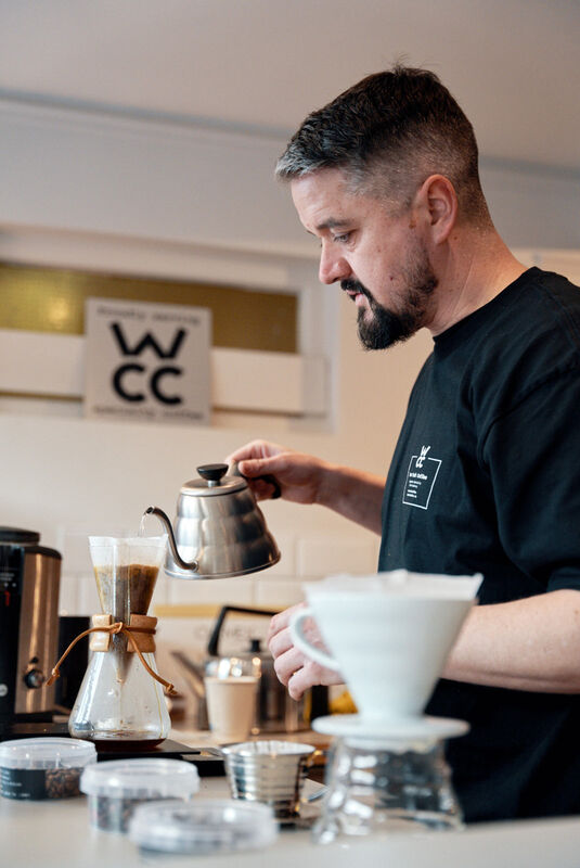 “I pay two or three times the C market prices for coffee,” says Tony Speight of West Cork Coffee. 