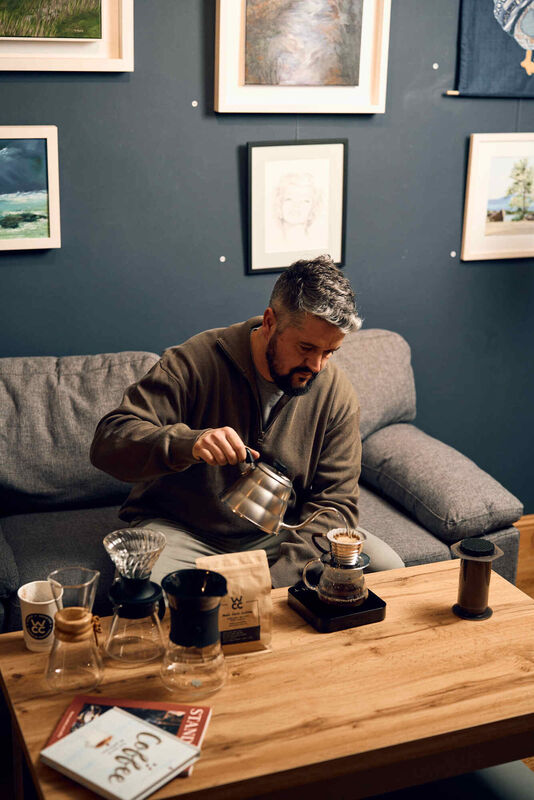 Tony Speight of West Cork Coffee