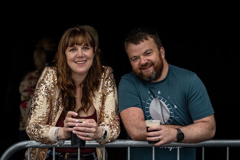 Mags Gaynor and Kevin Maguire at Live at the Marquee for The Coronas. Picture: Chani Anderson Mags Gaynor and Kevin Maguire at Live at the Marquee for The Coronas. Picture: Chani Anderson