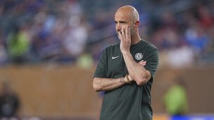 Enzo Maresca was angered by the decision to suspend Chelsea’s Club World Cup tie (Chris Szagola/AP)