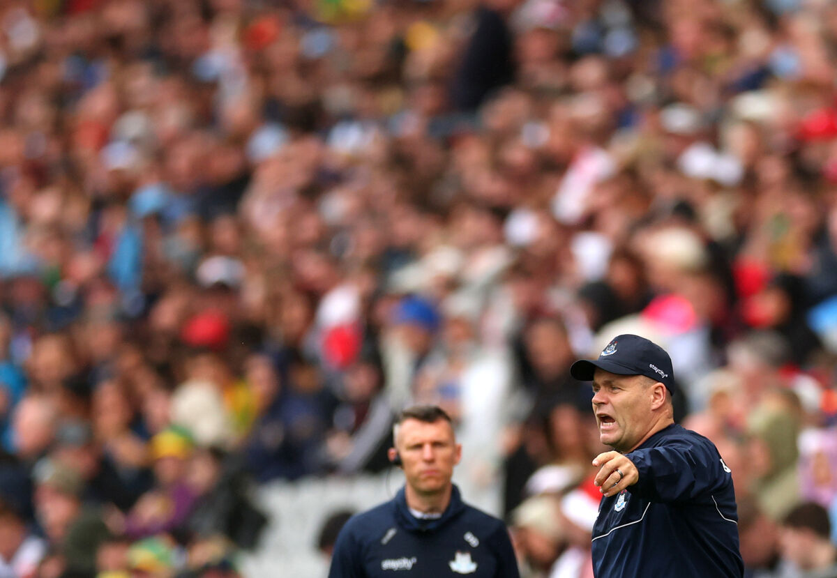 Dublin’s manager Dessie Farrell. Pic: James Crombie, Inpho