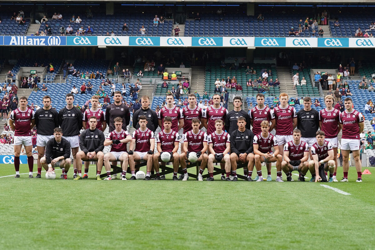 Galway team ahead of the game. Pic: ©INPHO/James Lawlor