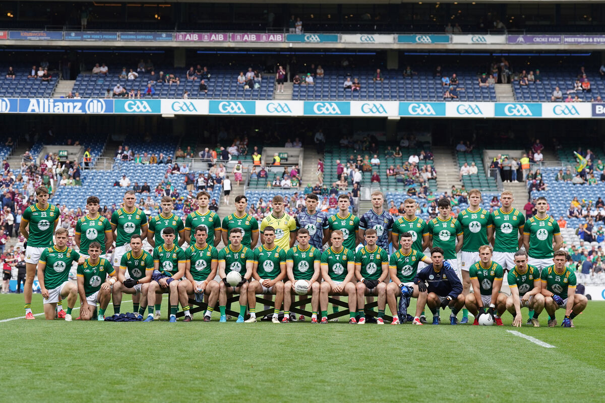 Meath team ahead of the game. Pic ©INPHO/James Lawlor