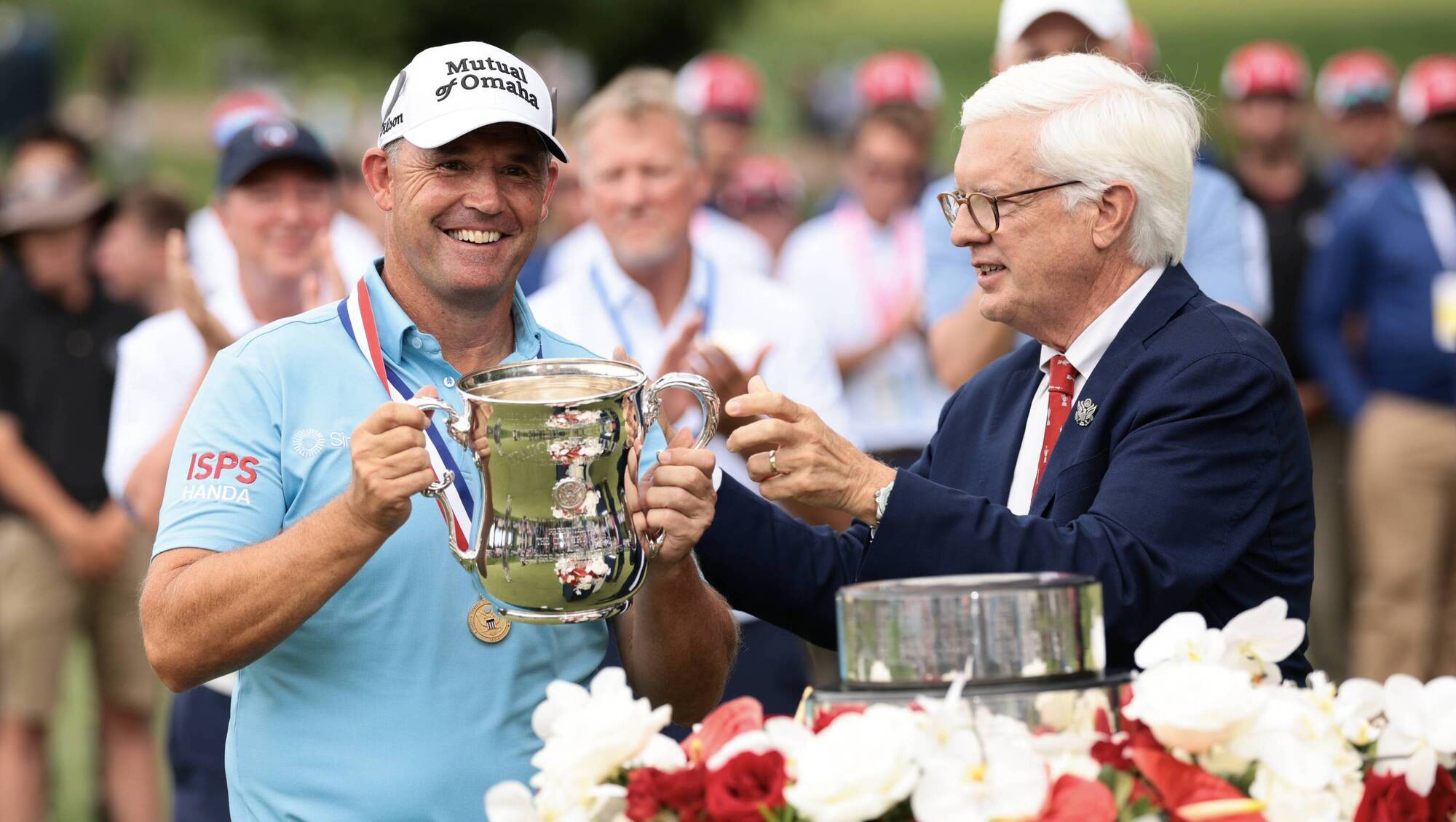 Pádraig Harrington wins US Senior Open for second time