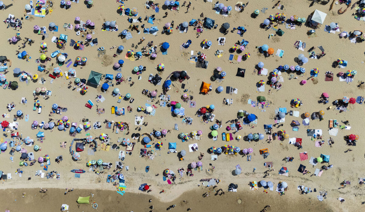 People who are forced to be outdoors in scorching weather — builders, farmers, rough sleepers — are most likely to suffer during a heatwave. Picture: PA Wire