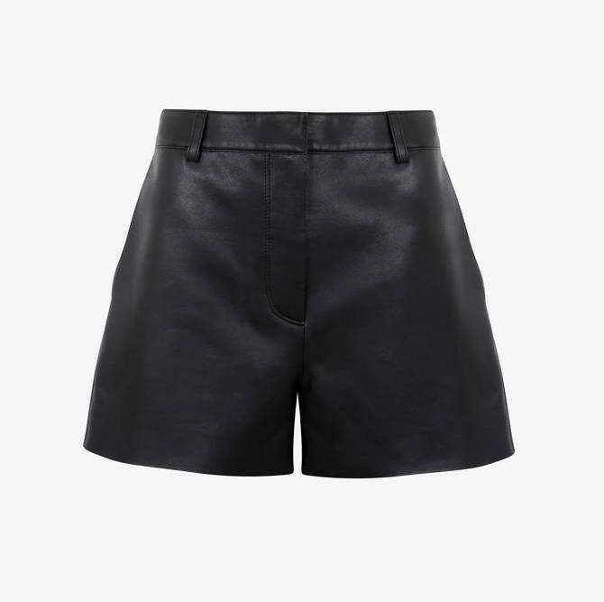 'Cassie' faux leather mini shorts, The Frankie Shop, €94