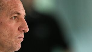 <p>“Players are my priority,” says Brendan Rodgers. “My job is to teach, inspire and motivate them." Pic: ANDY BUCHANAN/AFP via Getty Images</p>