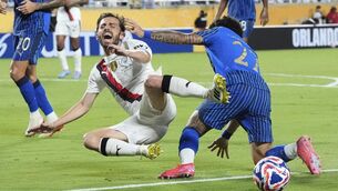 <p>Bernardo Silva said Manchester City’s Club World Cup exit was as painful as Champions League elimination. Pic: John Raoux/AP</p>