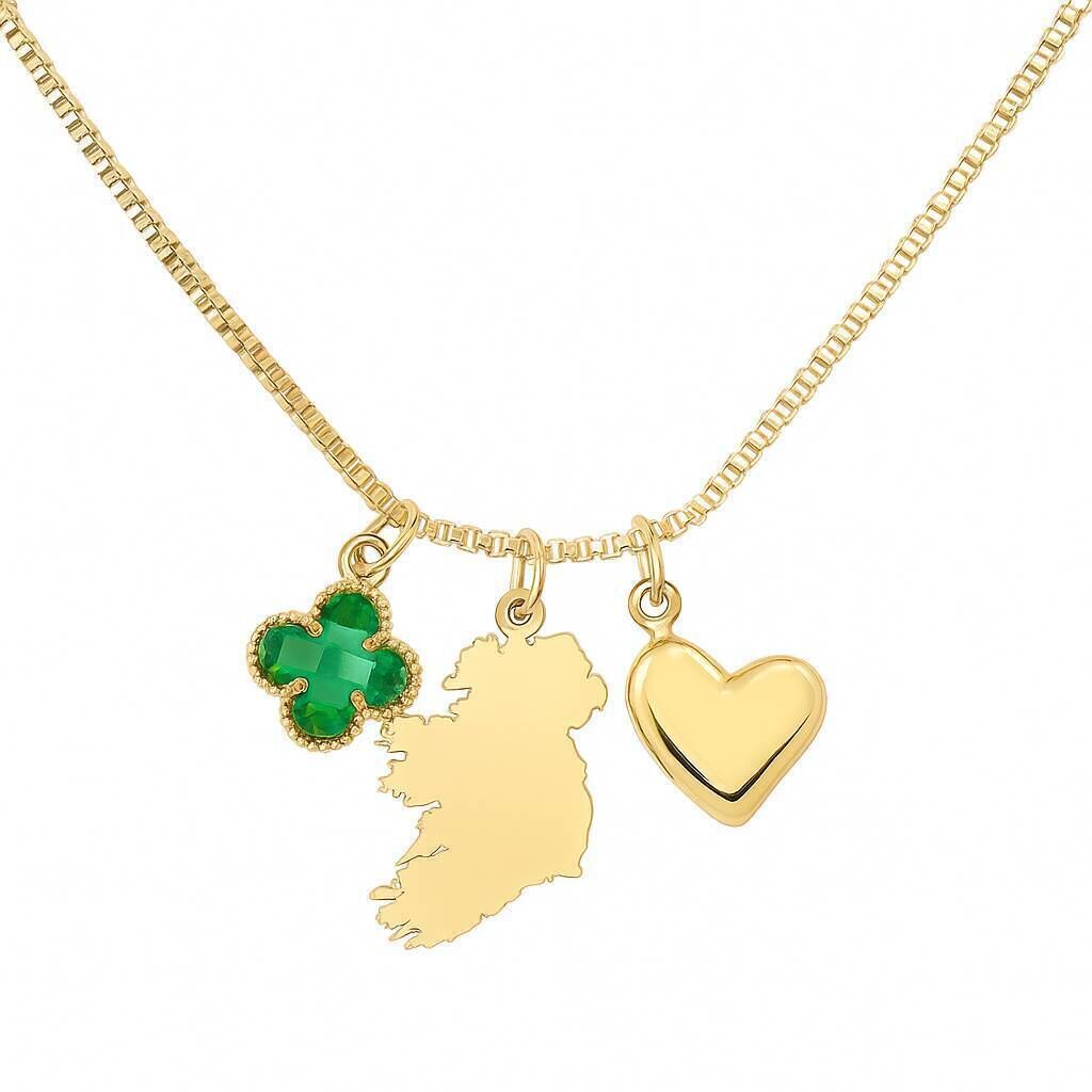 Eire Charm Necklace, €28, Betty & Biddy Eire Charm Necklace, €28, Betty & Biddy