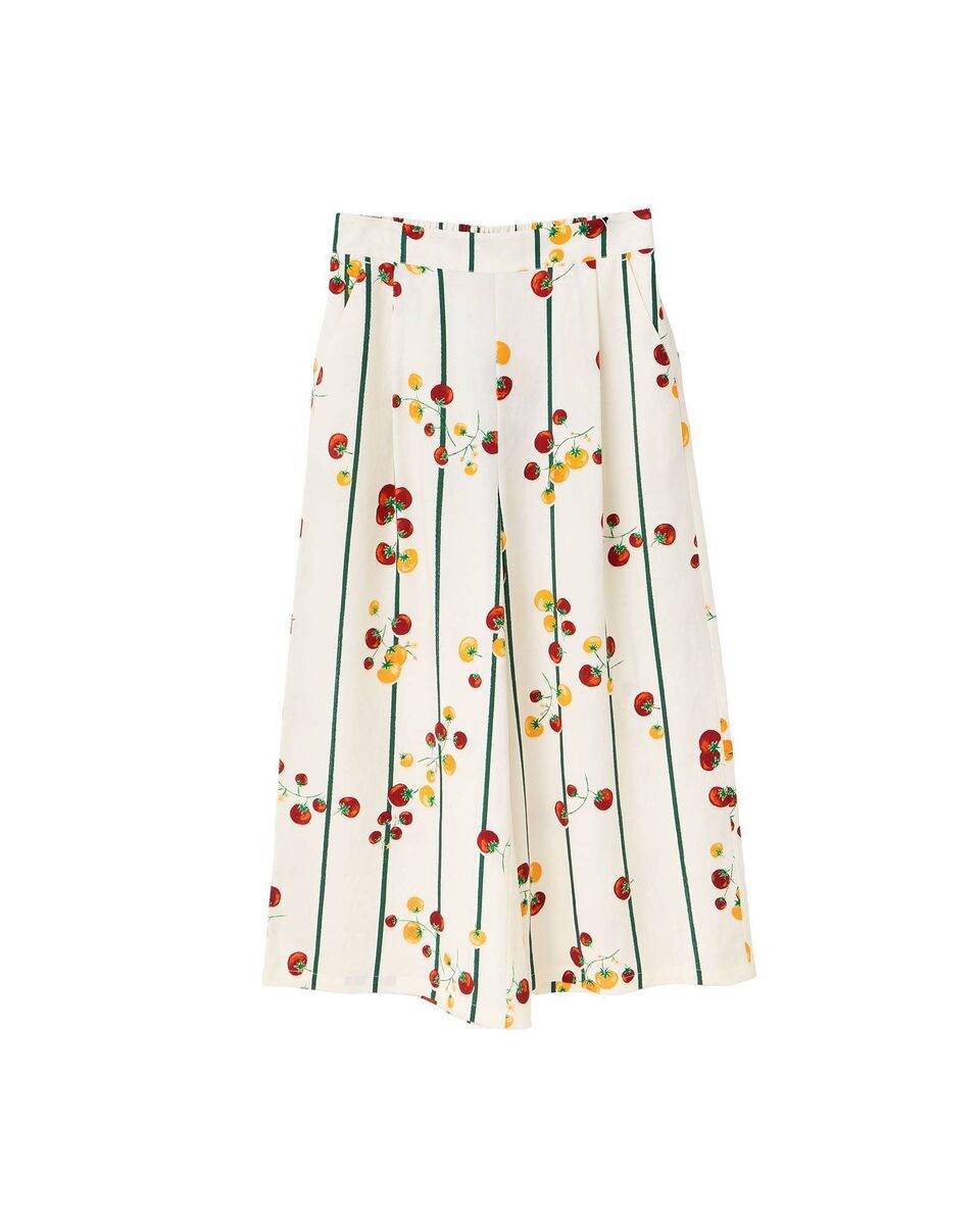 Tomato Print Wide Leg Culottes, €78 Tomato Print Wide Leg Culottes, €78