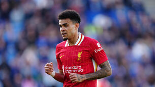 Liverpool have rejected an approach from Bayern Munich for Luis Diaz (Mike Egerton/PA)