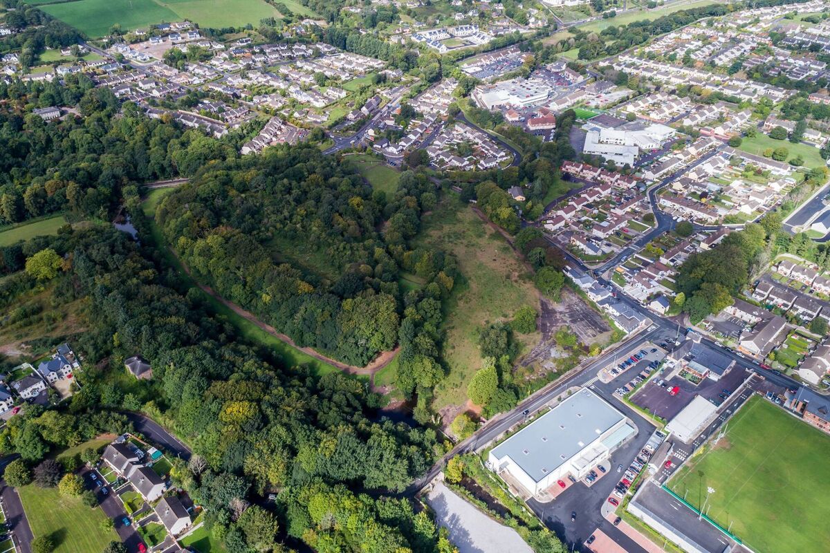 Aerial picture of the former John Barleycorn site