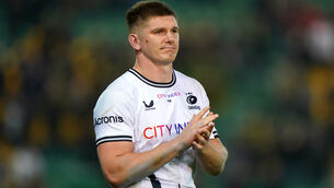 <p>DOWN UNDER: Owen Farrell could be Australia-bound. Pic: Joe Giddens/PA</p>