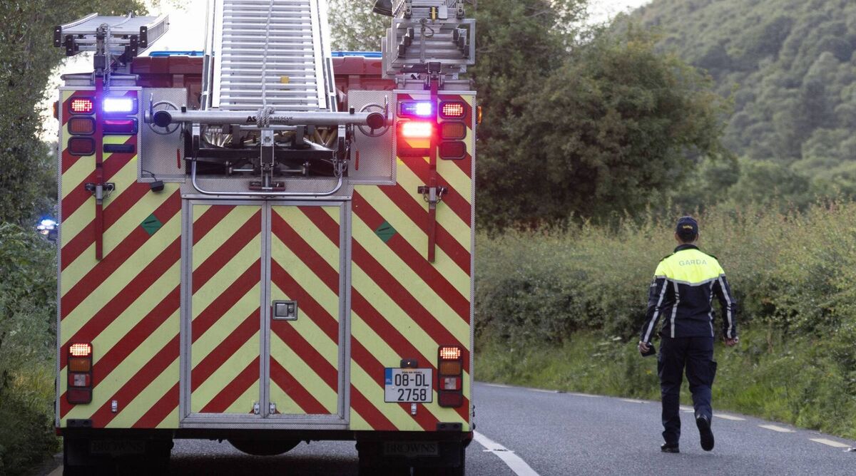 The collision occurred on the R240 at Carrowmore, Glentogher, Carndonagh shortly before 6.30pm on Wednesday. Picture: North West Newspix The collision occurred on the R240 at Carrowmore, Glentogher, Carndonagh shortly before 6.30pm on Wednesday. Picture: North West Newspix