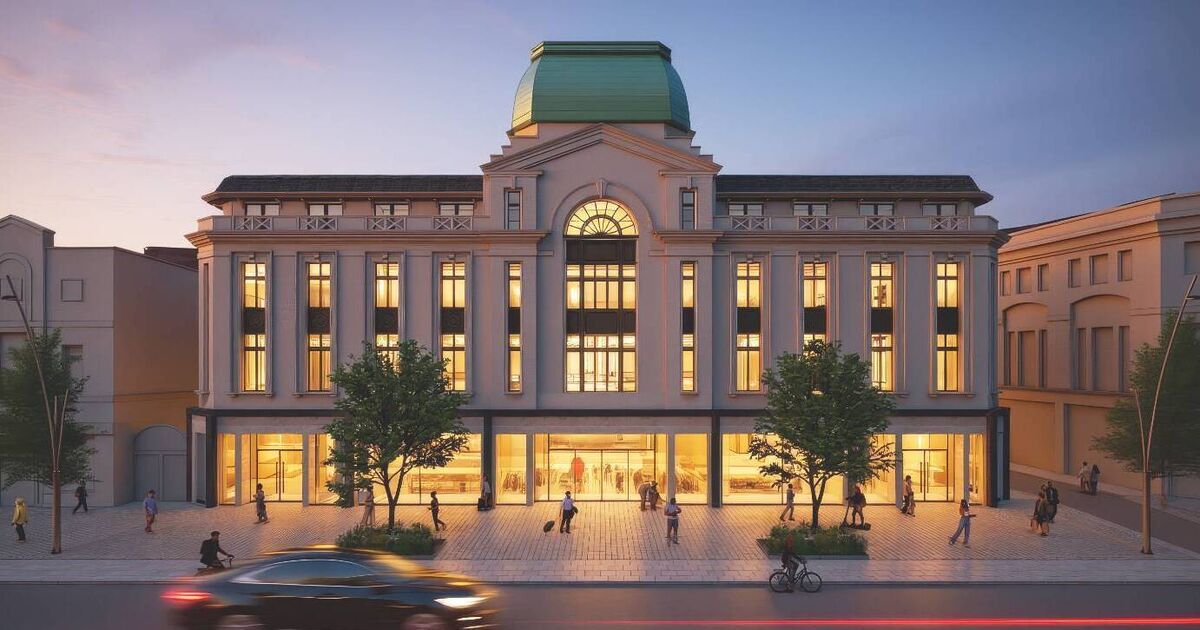 コークシティのランドマークロッシュストアビルは、新しい計画の下で小売ユニットに分割されるために建物を建設します