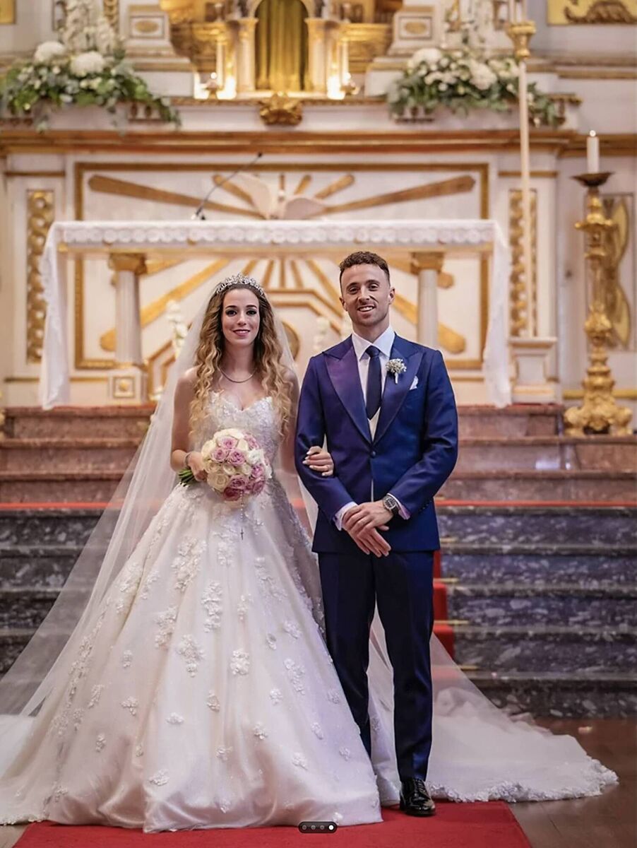 Liverpool star Diogo Jota married Rute Cardoso on June 22, 2025, just 10 days before his death. Liverpool star Diogo Jota married Rute Cardoso on June 22, 2025, just 10 days before his death.