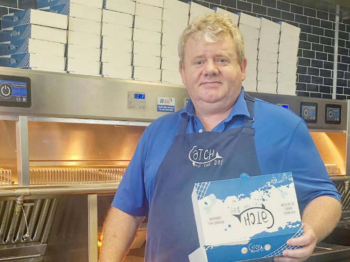 Cathal O'Donovan of Catch of the Day said: 'We absolutely have big boots to fill by taking over the premises.'