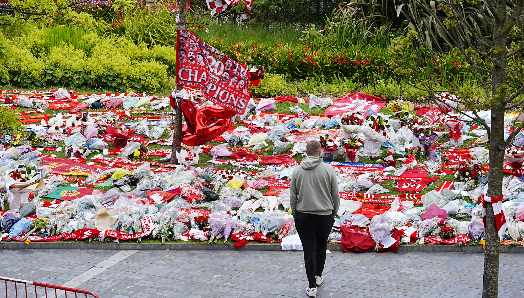 Funeral preparations begin for Diogo Jota as tributes to Liverpool star continue