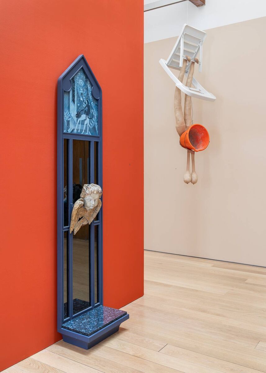  Work by Sarah Lucas in Kunstkammer  at Lismore Castle Arts. Picture: Jed Niezgoda