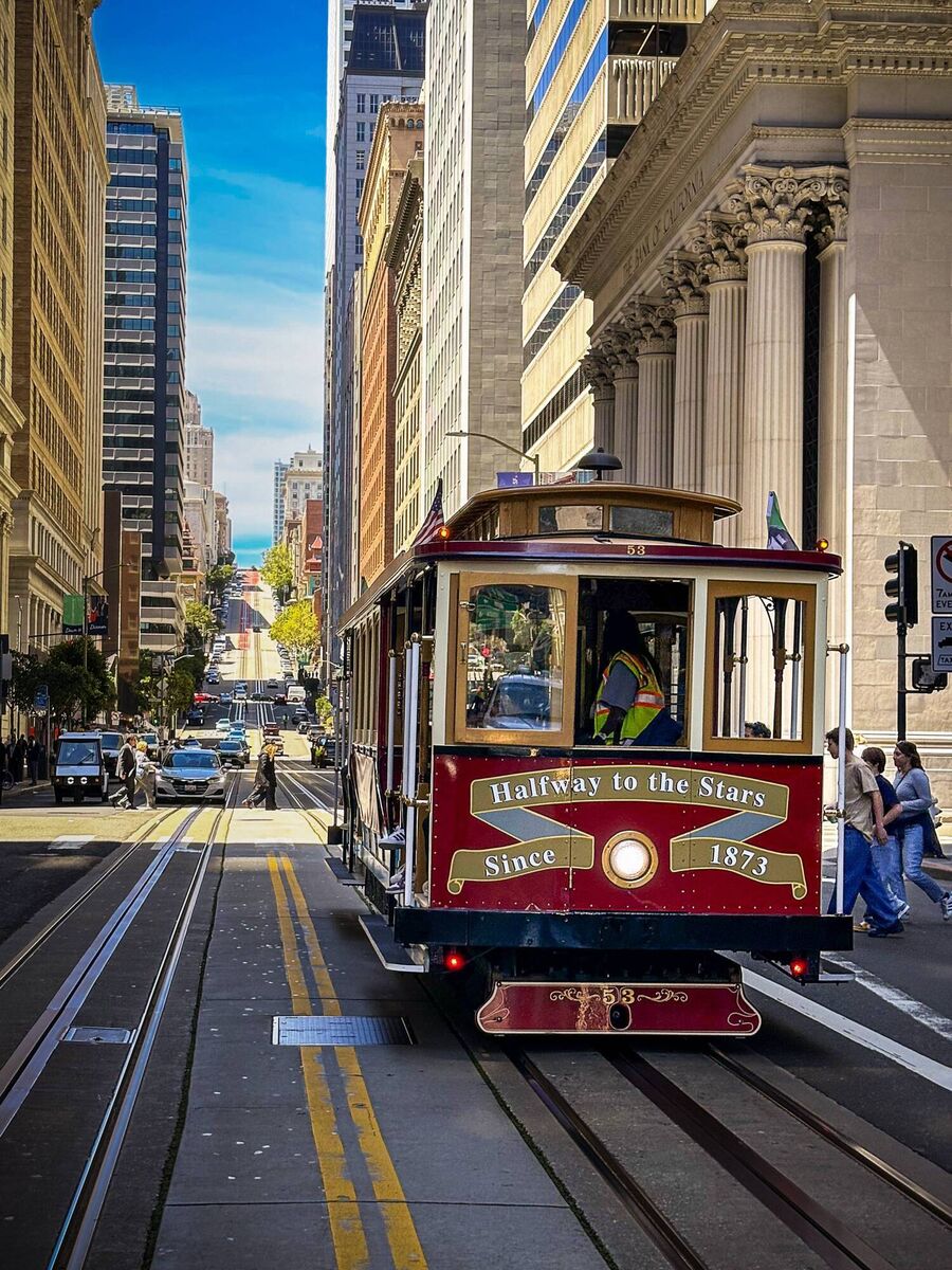 The cable cars of San Francisco